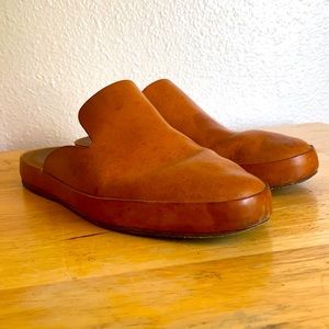 Feit Mule Natural Tan Leather